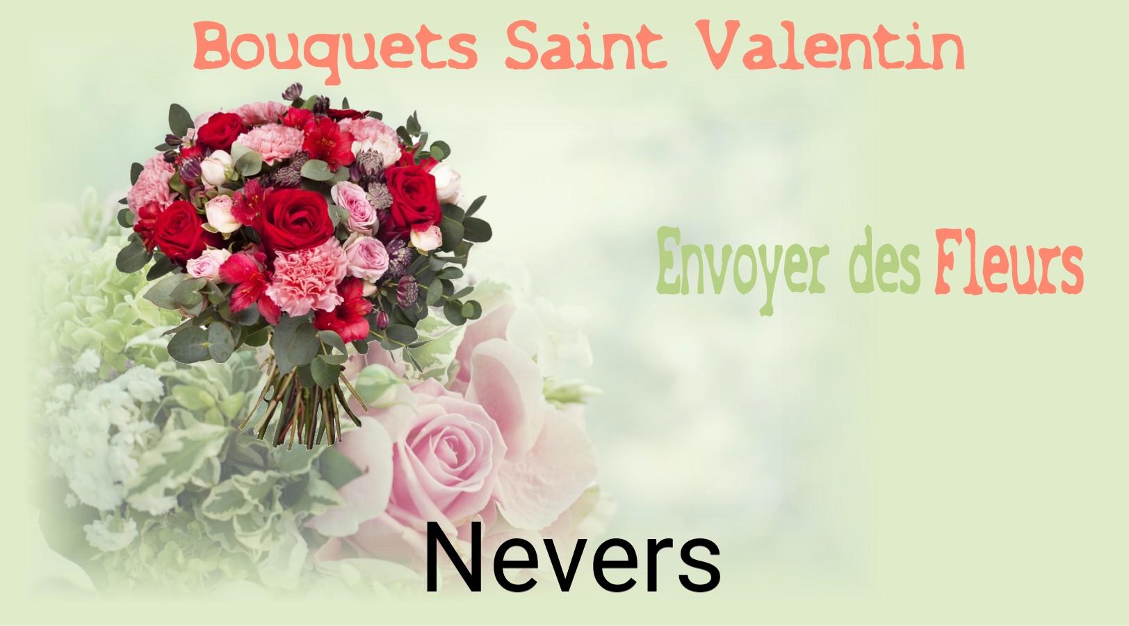 Roses de Saint-Valentin livrées à Nevers